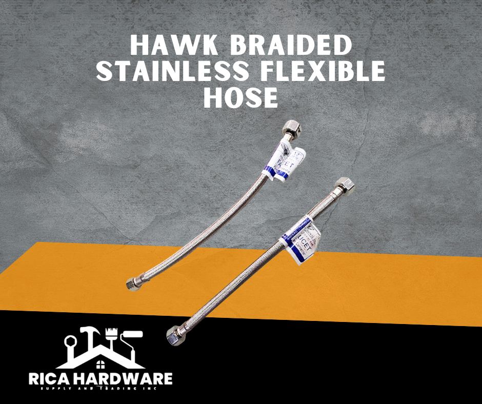 HAWK BRAIDED STAINLESS FLEXIBLE HOSE