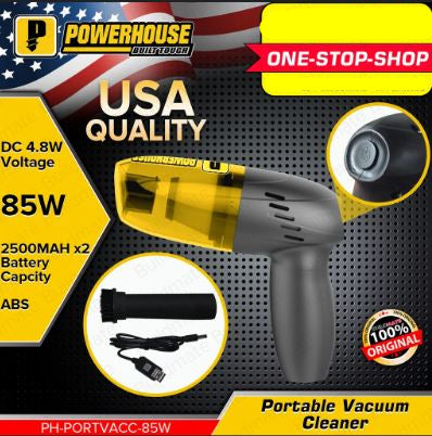 POWERHOUSE HANDHELD PORTABLE VACUUM CLEANER (PH-PORTVACC-85W)