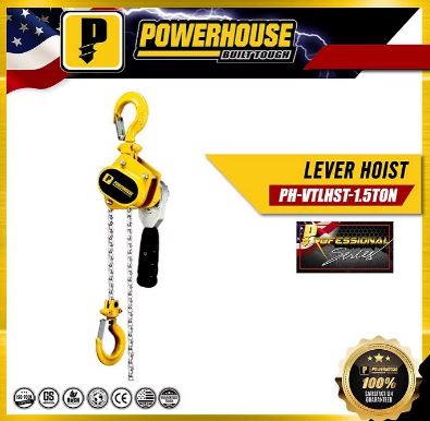 POWERHOUSE LEVER HOIST 2 TONS