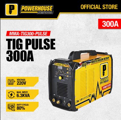 POWERHOUSE TIG-300 PULSE PULSE TIG INVERTER WELDING MACHINE