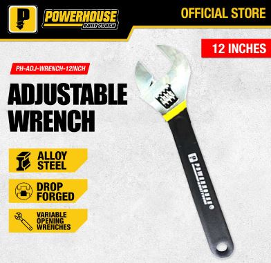 POWERHOUSE ADJUSTABLE WRENCH 10"