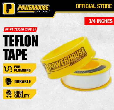 POWERHOUSE TEFLON SEAL TAPE 3/4