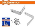 WADFOW CORNER BRACE SET 20x20MM 4PCS SET (WCY2K20)
