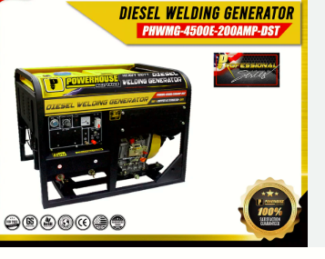 POWERHOUSE DIESEL GENERATOR 4500-200AMP