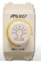 ROYU DIMMER SWITCH RCS5 WH CLASSIC SERIES