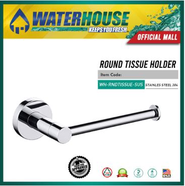 WATERHOUSE ROUND TYPE TISSUE HOLDER STAINLESS