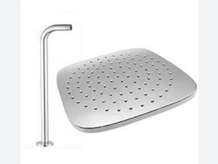 WATERHOUSE 10IN1 SQUARE SHOWER HEAD W/ARM CHROME