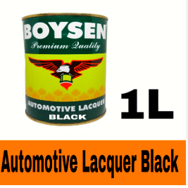 BOYSEN AUTOMOTIVE LACQUER BLACK B1390 (1L)