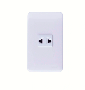 ROYU 1 GANG OUTLET SET WH111 CLASSIC SERIES
