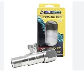 WATERHOUSE STAINLESS 304 2-WAY ANGLE VALVE HEAVY DUTY