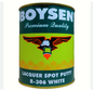 BOYSEN LACQUER SPOT PUTTY 306 (1L)