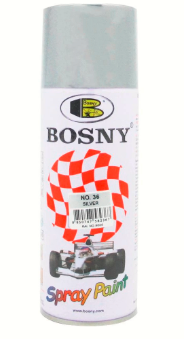 BOSNY SPRAY PAINT NO.36 SILVER