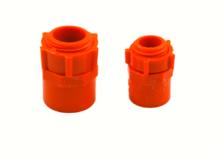 ROTO PVC MALE ADAPTOR W/LOCKNUT 3/4