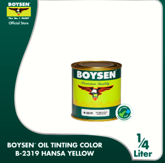 BOYSEN TINTING COLOR HANSA YELLOW B-2319 (1/4L)