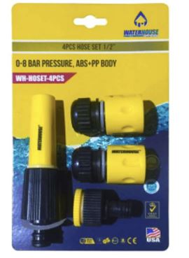 WATERHOUSE 4PCS HOSE SET 1/2