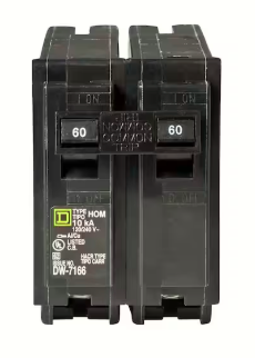 SQUARE D HOMELINE CIRCUIT BREAKER 60A