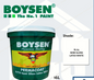 BOYSEN PERMACOAT SEMI-GLOSS LATEX WHITE B-715 (16)