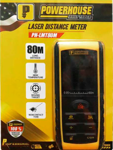 POWERHOUSE LASER DISTANCE METER 80M