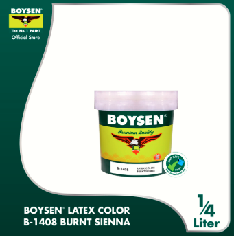 BOYSEN LATEX COLOR BURNT SIENNA B-1408 (1/4L)