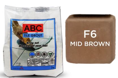 ABC TILE GROUT MID BROWN