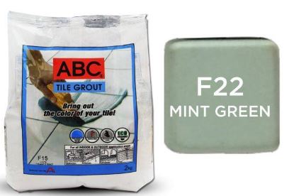 ABC TILE GROUT MINT GREEN F22