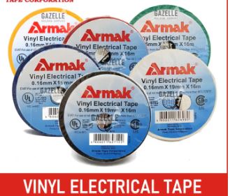 ARMAK VINYL ELECTRICAL TAPE 0.16X19MMX16MM