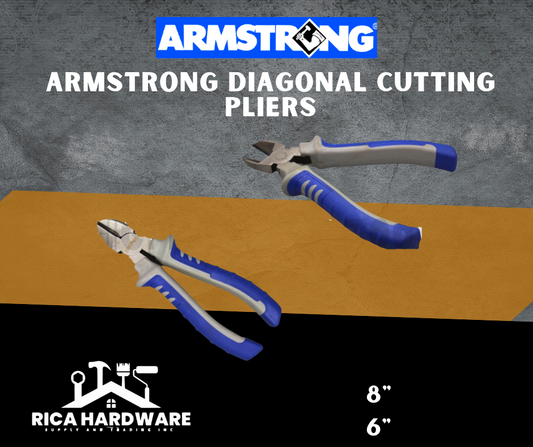 ARMSTRONG DIAGONAL CUTTING PLIERS (6" & 8")