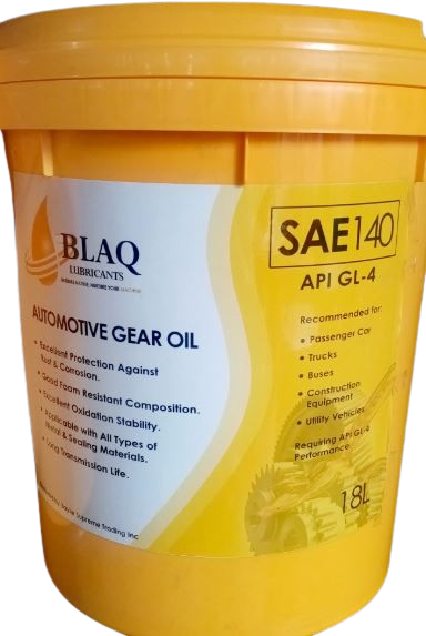 BLAQ GEAR OIL 18L PAIL