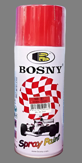 BOSNY SPRAY PAINT #23 SIGNAL RED