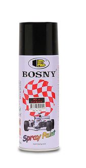 BOSNY SPRAY PAINT #4 FLAT BLACK