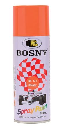 BOSNY SPRAY PAINT NO.141 ORANGE