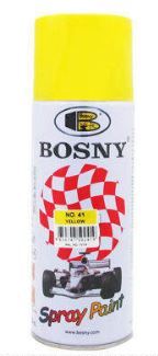 BOSNY SPRAY PAINT NO.41 YELLOW