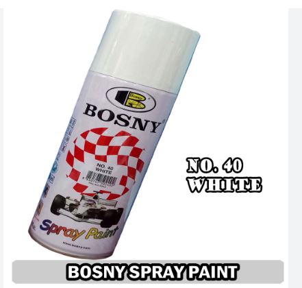 BOSNY SPRAY PAINT #40 WHITE