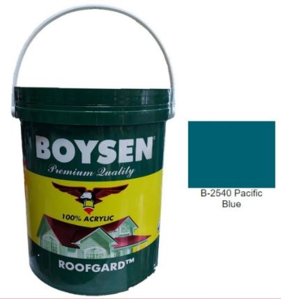 BOYSEN ROOF GUARD PACIFIC BLUE B2540 4L