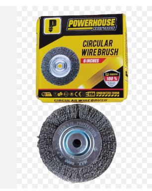 POWERHOUSE CIRCULAR WIRE BRUSH