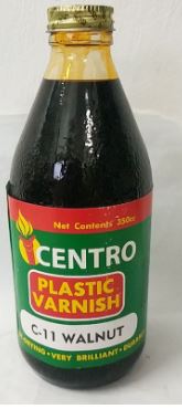 CENTRO PLASTIC VARNISH WALLNUT 350ML