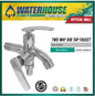 WATERHOUSE CHROME ALLOY 2 WAY BIB TAP FAUCET LEVER HANDLE