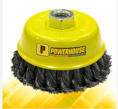 POWERHOUSE CUP BRUSH TWISTED