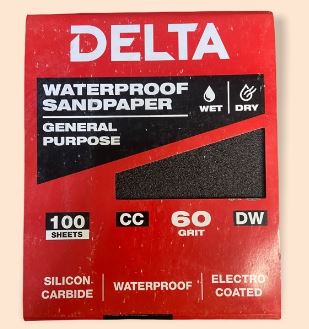 DELTA SANDPAPER G60