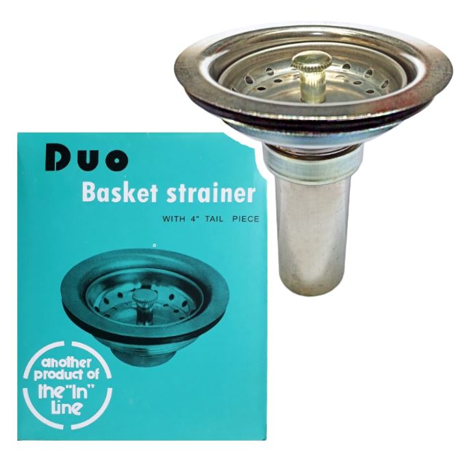 DUO BASKET STAINLESS STRAINER