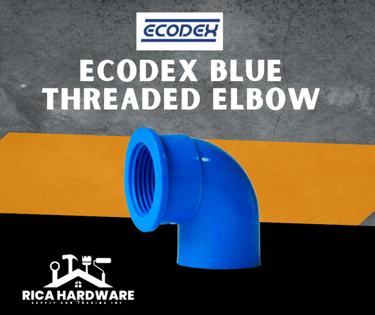 ECODEX BLUE THREADED ELBOW