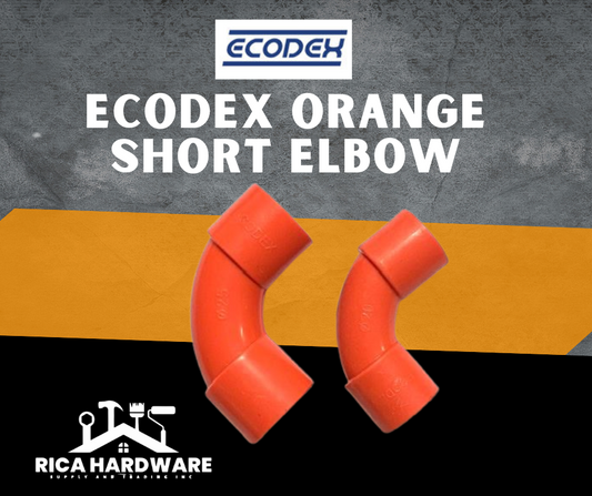 ECODEX ORANGE SHORT ELBOW