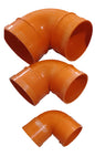 BIO ORANGE FITTINGS ELBOW 4" X 1/4"-90*