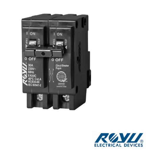 ROYU ELECTRICAL CIRCUIT BREAKER MECHANICAL 30A