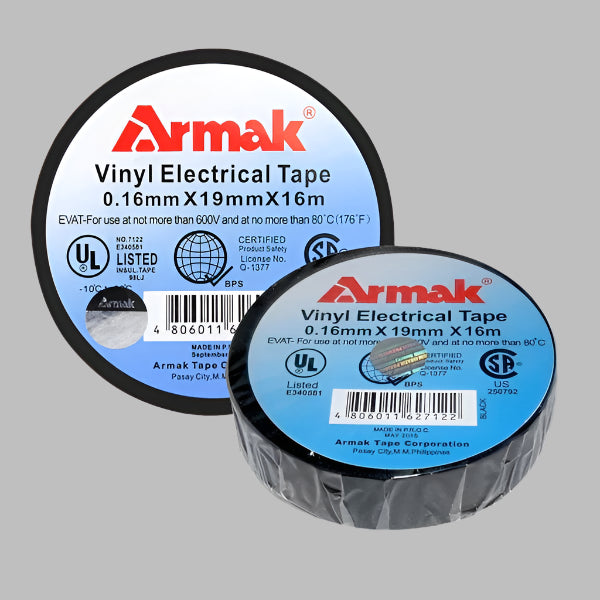 ARMAK ELECTRICAL TAPE 20 YARDS (BLACK)