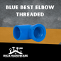 BLUE BEST ELBOW THREADED