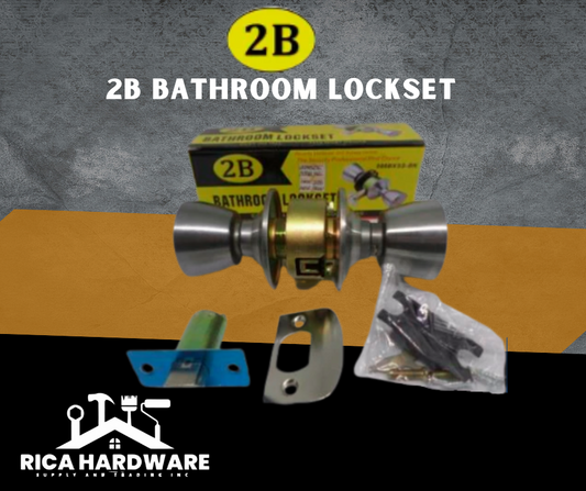 2B BATHROOM LOCKSET