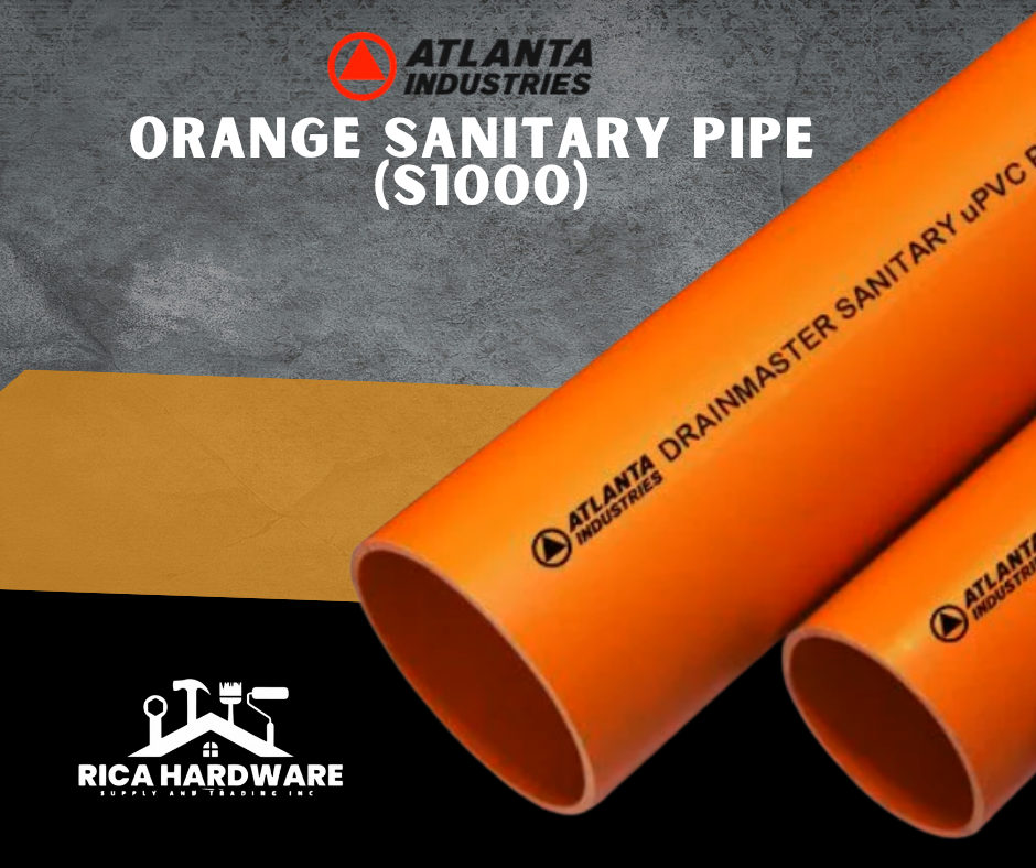 ATLANTA ORANGE SANITARY PIPE (S1000)