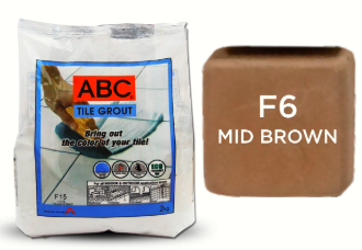 ABC TILE GROUT MID BROWN