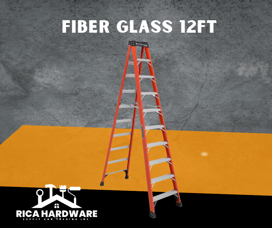 FIBER GLASS LADDER (12FT)